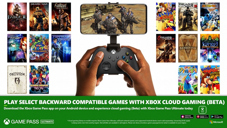 В Fallout: New Vegas, Gears of War 2 и Morrowind теперь можно играть на смартфоне по подписке. Обратная совместимость Xbox добралась до сервиса Xbox Cloud Gaming